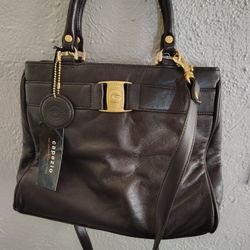 Vintage Capezio Of New York Shoulder Bag Leather. With Tags Never Used