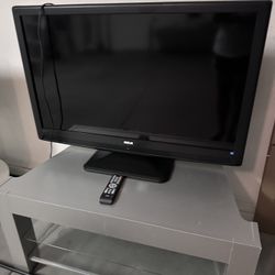 42 In  RCA Flat Screen Tv With Tv Stand 