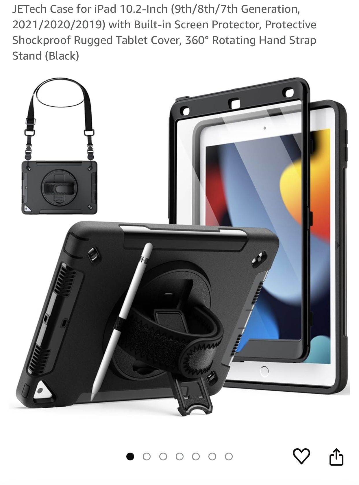 Ipad Case 10.2 For 7th , 8th, 9th Generations