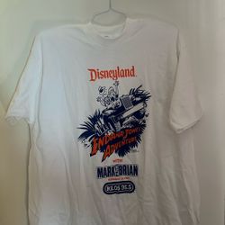Vintage Disney Shirt Indiana Jones Mark. New And Bryan