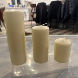 Pillar Candle Set 
