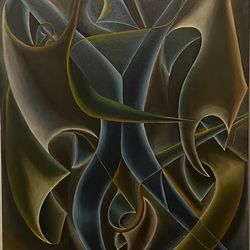 Viceversa 34”x24” oil on canvas $1,200