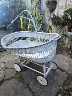 Vintage Baby Bassinet from Harrods London