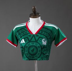 Mexico crop top jerseys
