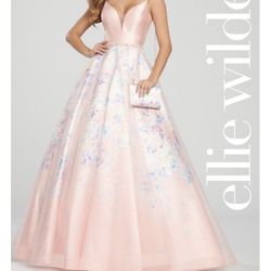 Ellie Wilde Prom Dress- Yellow