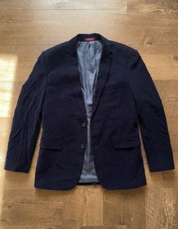 Adolfo Navy Blue Men's Blazer Sport Coat