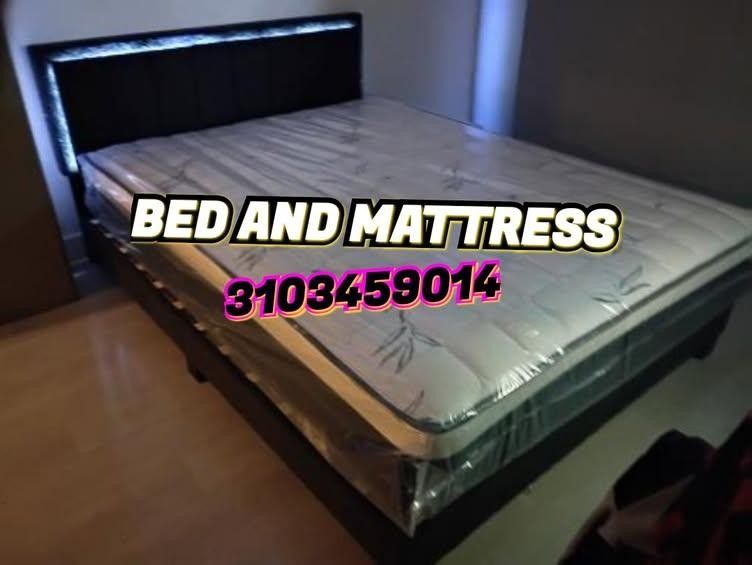 New Queen Size Bed And Mattress