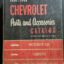 Chevrolet Parts Catalog 