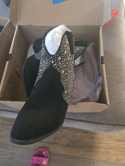 Gently used boots