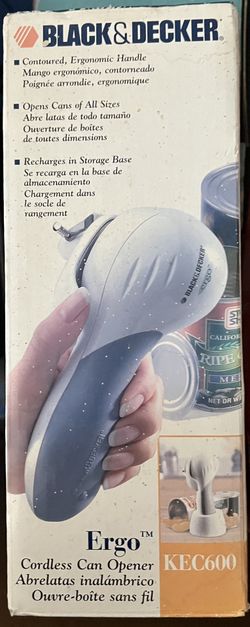 New black and decker cordless can opener