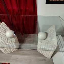 Glass Table. 