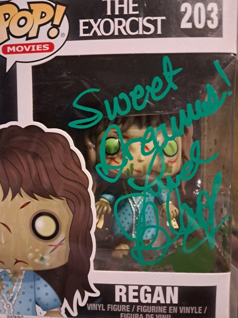 Regan The Exorcist Signed Pop