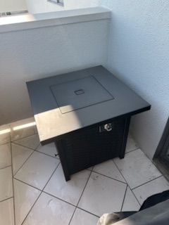 Ciays 28 inch Propane Fire Pit Table 50000 BTU