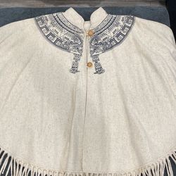 Women’s Mexican Traditional Shawl/Small