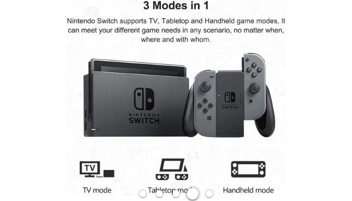 Nintendo Switch OLED (Gray)w/Extras 