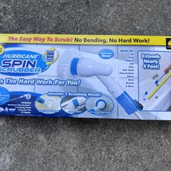 Hurricane Spin Scrubber (Brand New, Unopened)