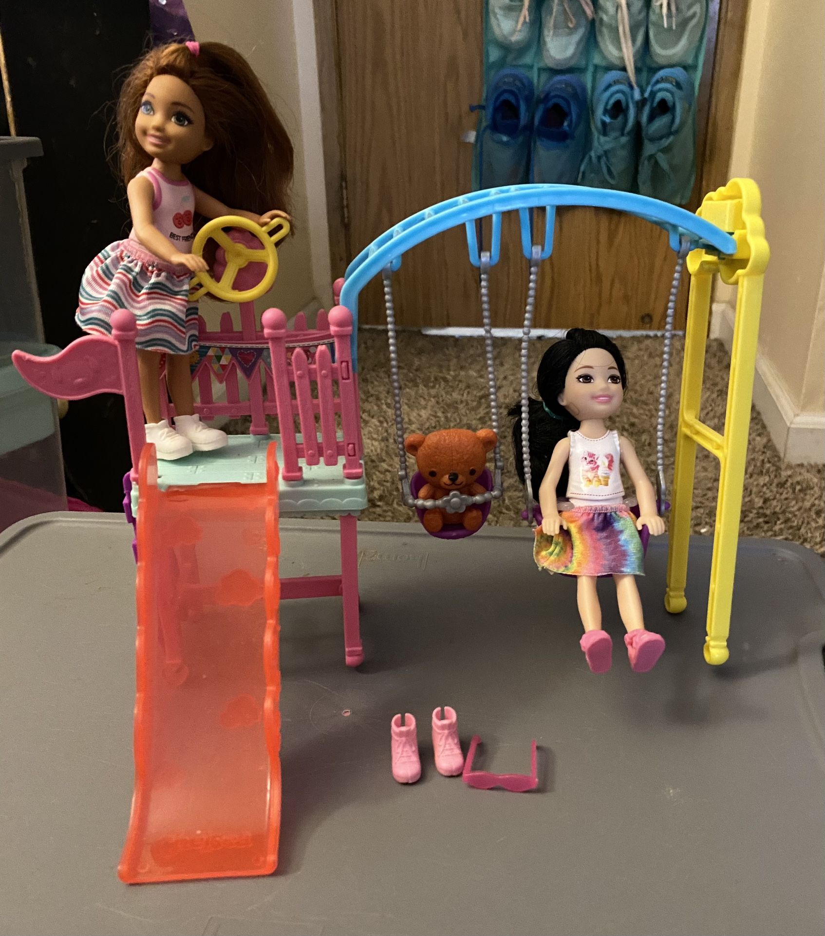 Barbie Chelsea Doll Playground Set. 