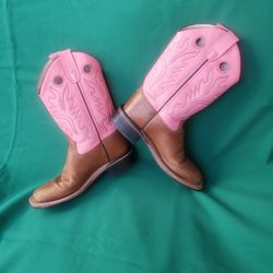 OLD WEST PINK BOOTS
