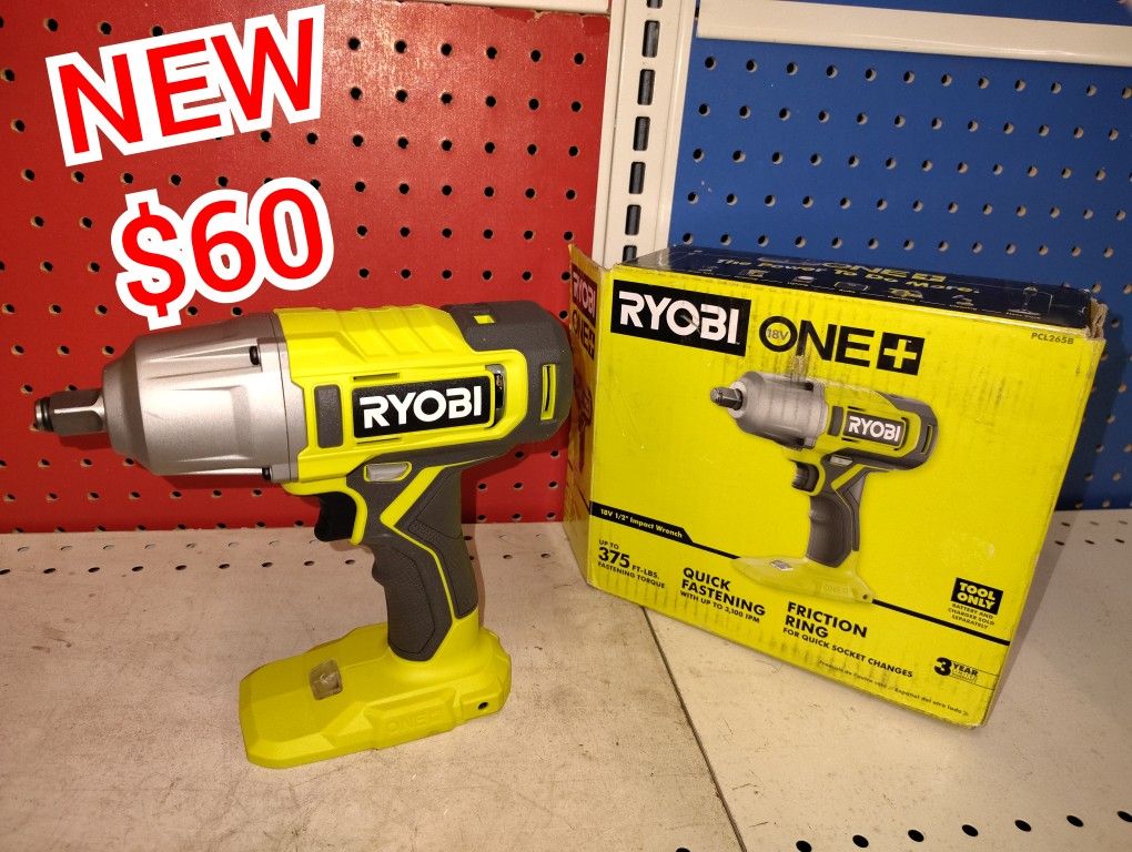 Ryobi ONE+ 18V Cordless 1/2" Impact Wrench