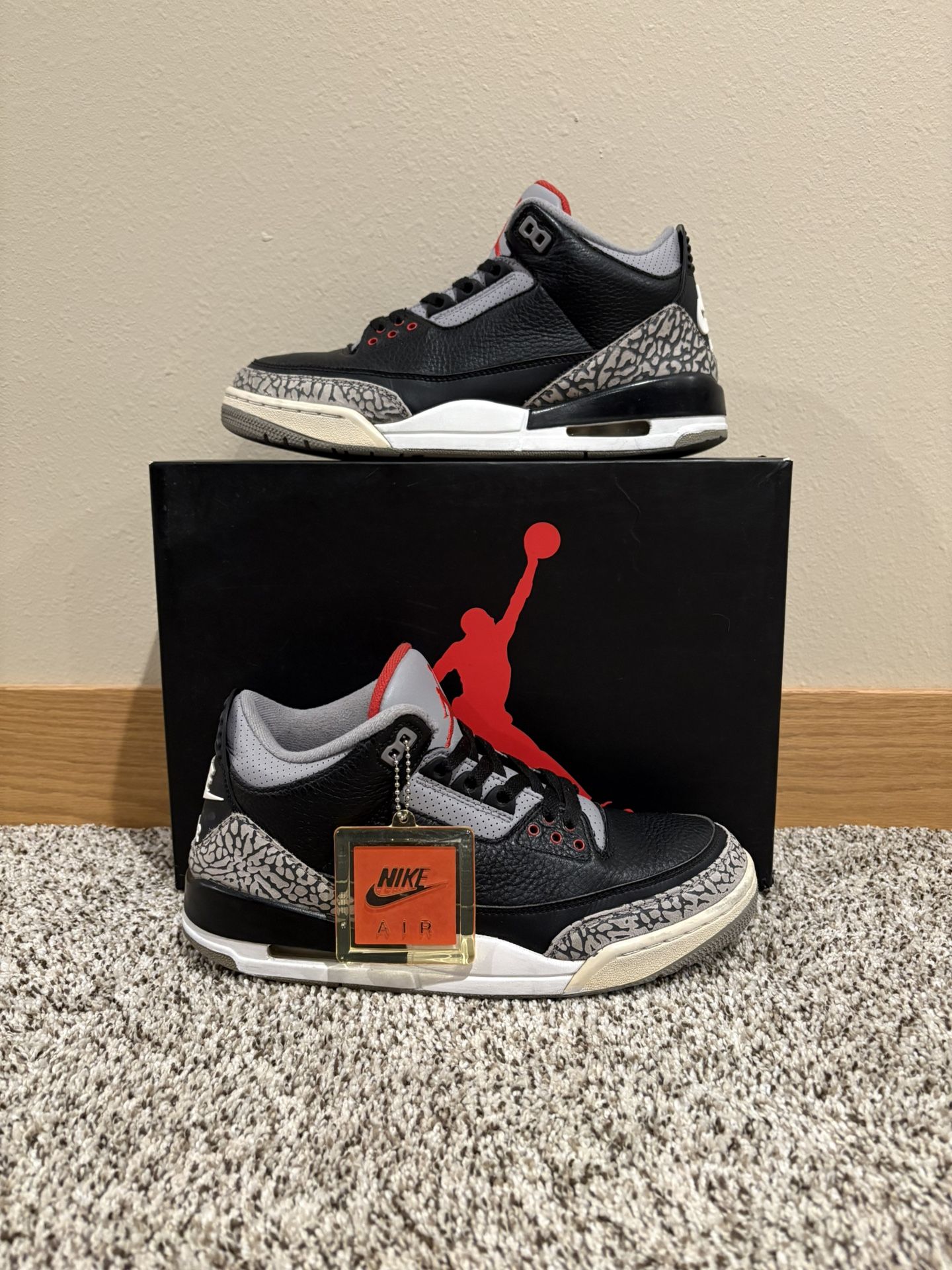Air Jordan 3 Black Cement 2018