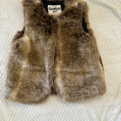 Osh Kosh Vest Faux fur.