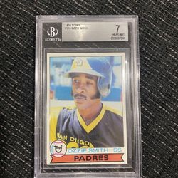 1979 Topps Ozzie Smith RC #116 BGS 7 Near Mint