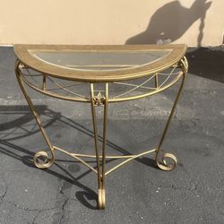 1/2 Round Console Table