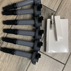 Ignition coil and spark plug for Ford/Lincoln/Mazda