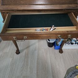 Wooden Desk. Solid Wood, Very Nice