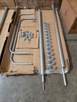 Galvanized Steel Chain Link Fence Gate Kit