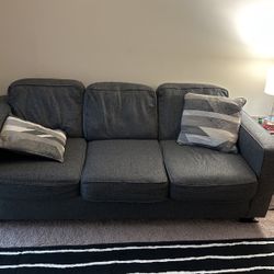 Couch For Sale With 4 Small Pillows