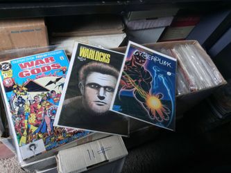 Comic Books Vintage from late 1980's early 1990's Long Box Approx 350 Comics per Box