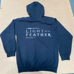 Hulu Light As A Feather Horror Series Cast & Crew Panavision Hoodie SZ M