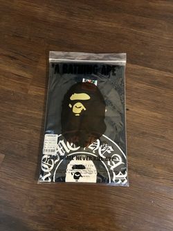 Bape x chrome hearts collab