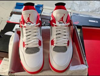 Jordan 4 Fire Red 