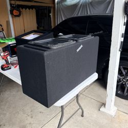 12 In Sub Woofer Box  For Two L7