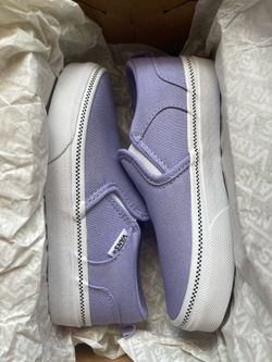 Vans slip purple size 13 kids