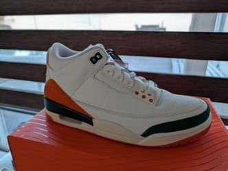 Jordan 3 Solefly Miami Size 9.5