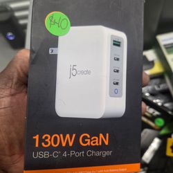 130 w 3 port charger