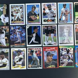 Barry Bonds Baseball Card Lot