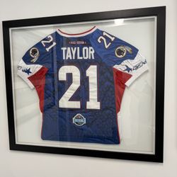 Sean Taylor Authentic 2008 Pro Bowl Reebok Jersey Redskins FRAMED