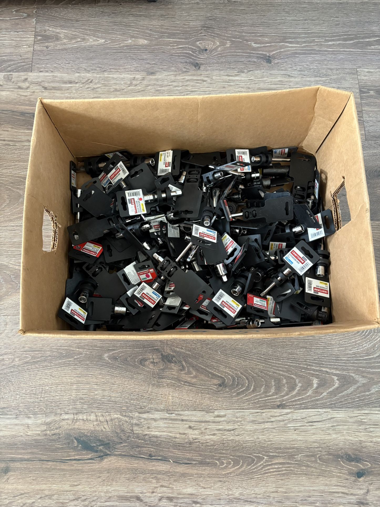 Box Of Craftsman Tool Pieces