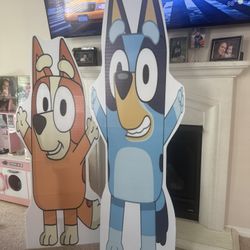 Bluey and Bingo 