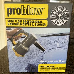 Problow Car Professional Handheld Dryer/Blower-Chemical Guys