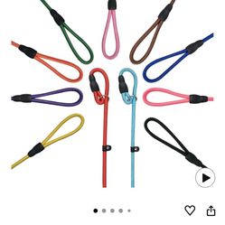 11-Piece Adjustable Dog Slip Leads 
