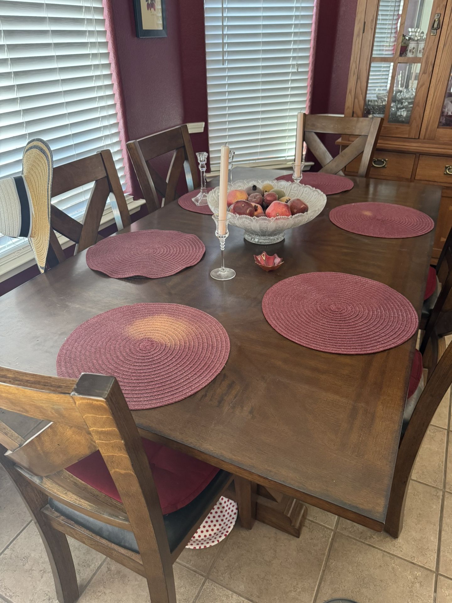 Dining Set with 6 Chairs