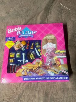 Vintage Barbie food set 1995