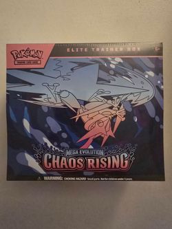 Pokemon Chaos Rising ETB Elite Trainer Box
