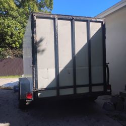 Enclosed LawnTrailer 7 1/2 * 14 Excellent Condition