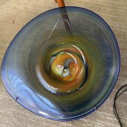 Hand Blown Art Glass Wall Decor